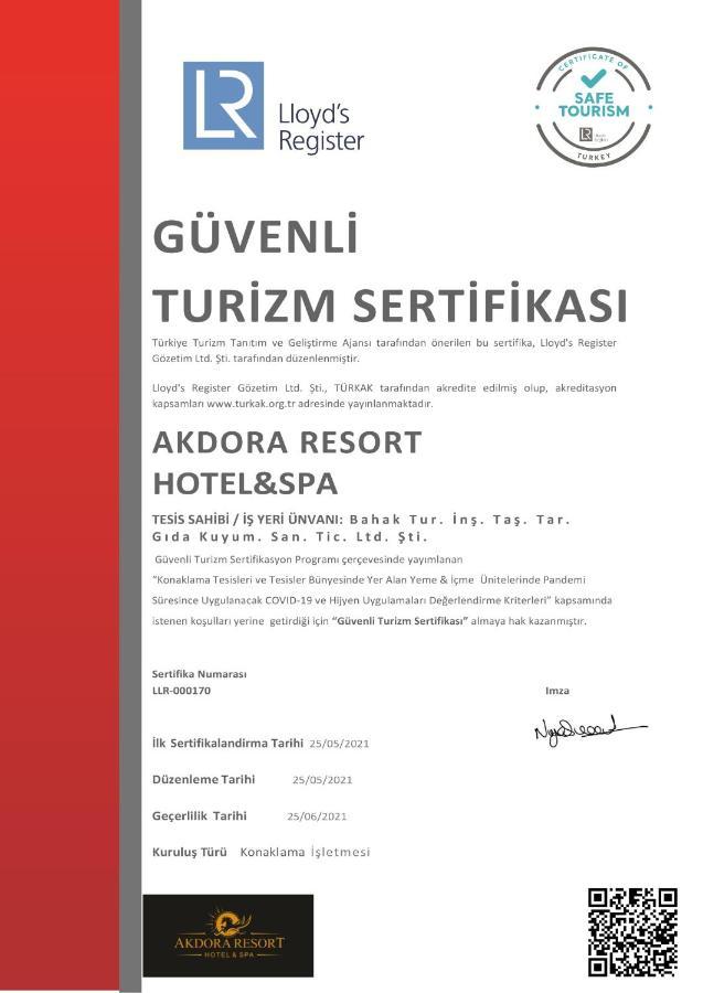 Akdora Resort Hotel&Spa Side Buitenkant foto